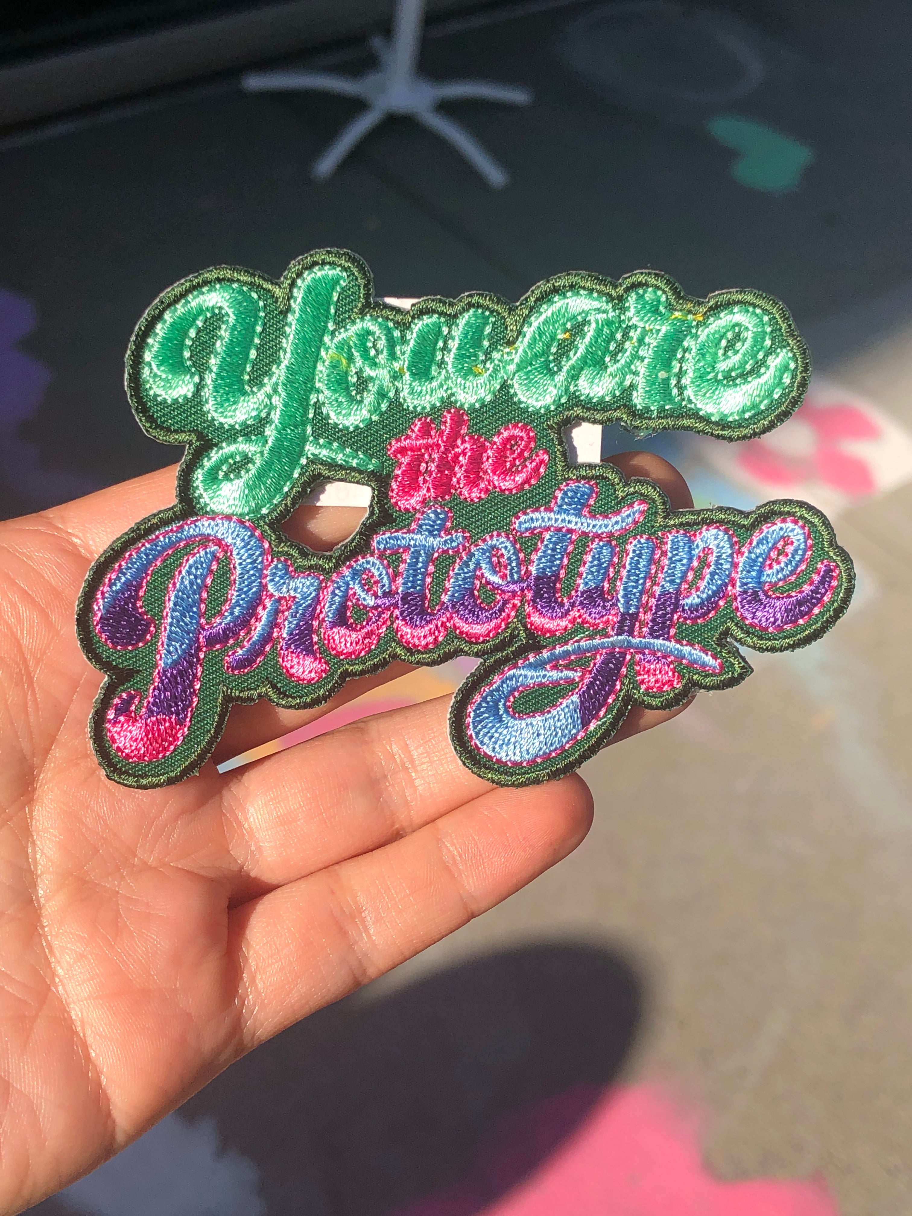You are the Prototype Patch