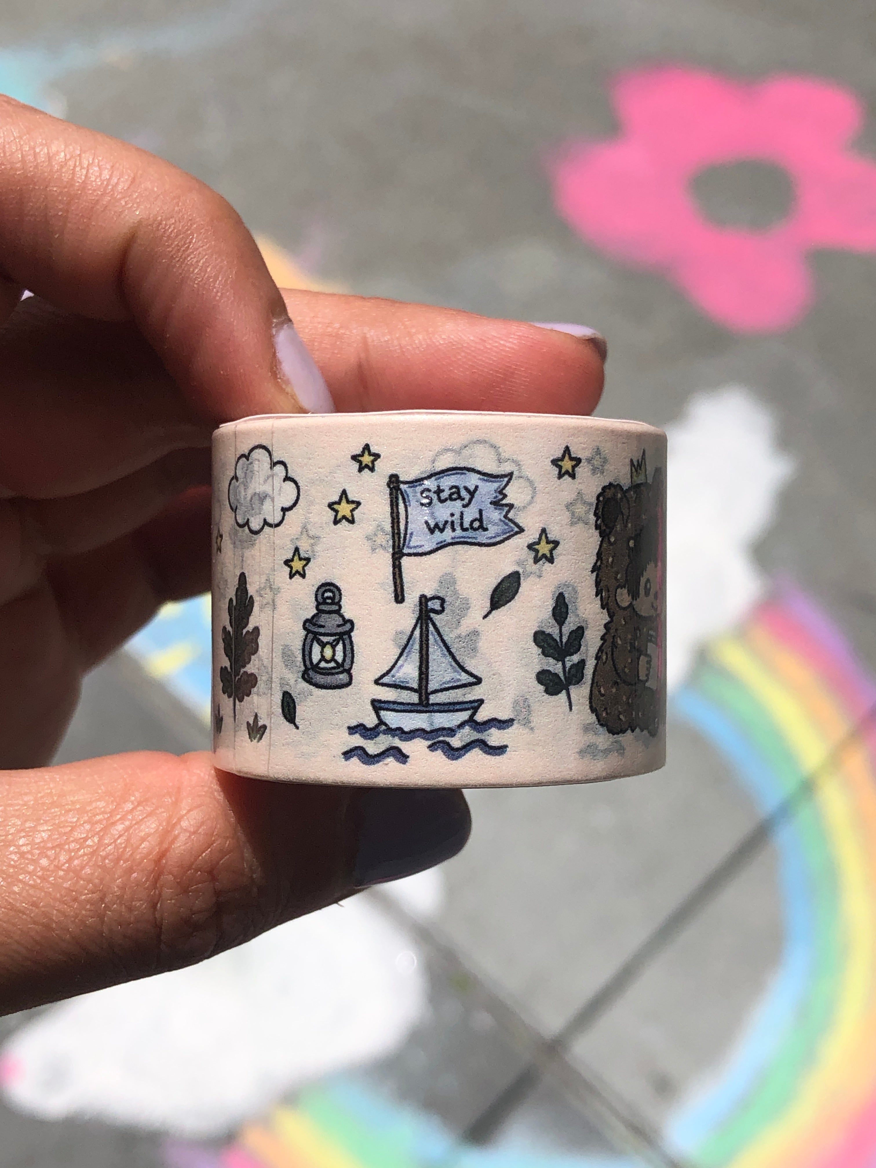 Where the Wild Things Are Washi