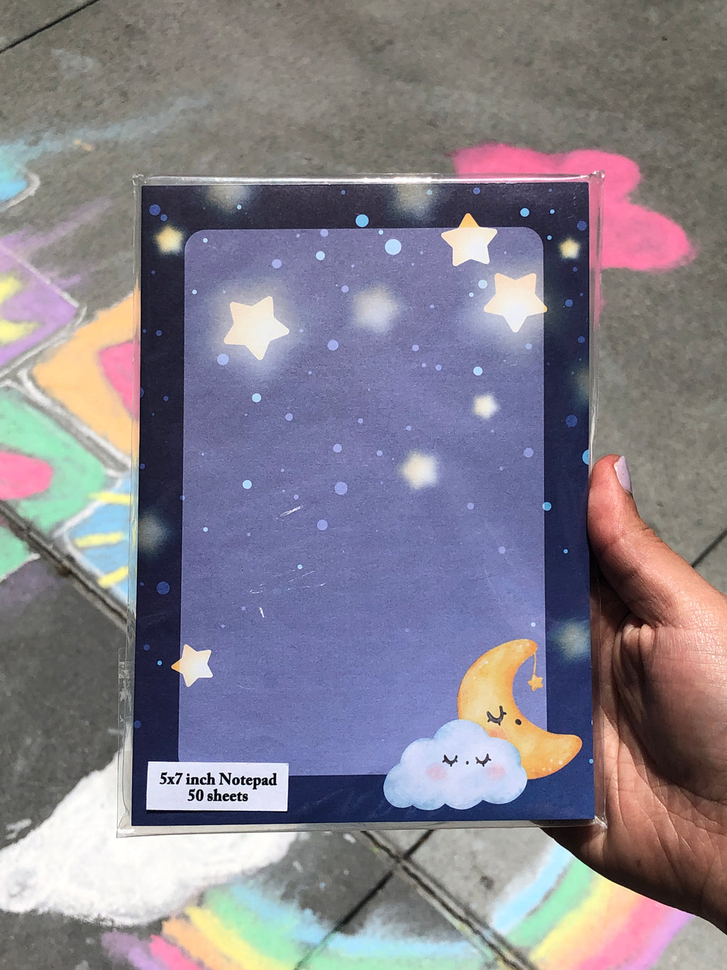 Starry Night Celestial Notepad
