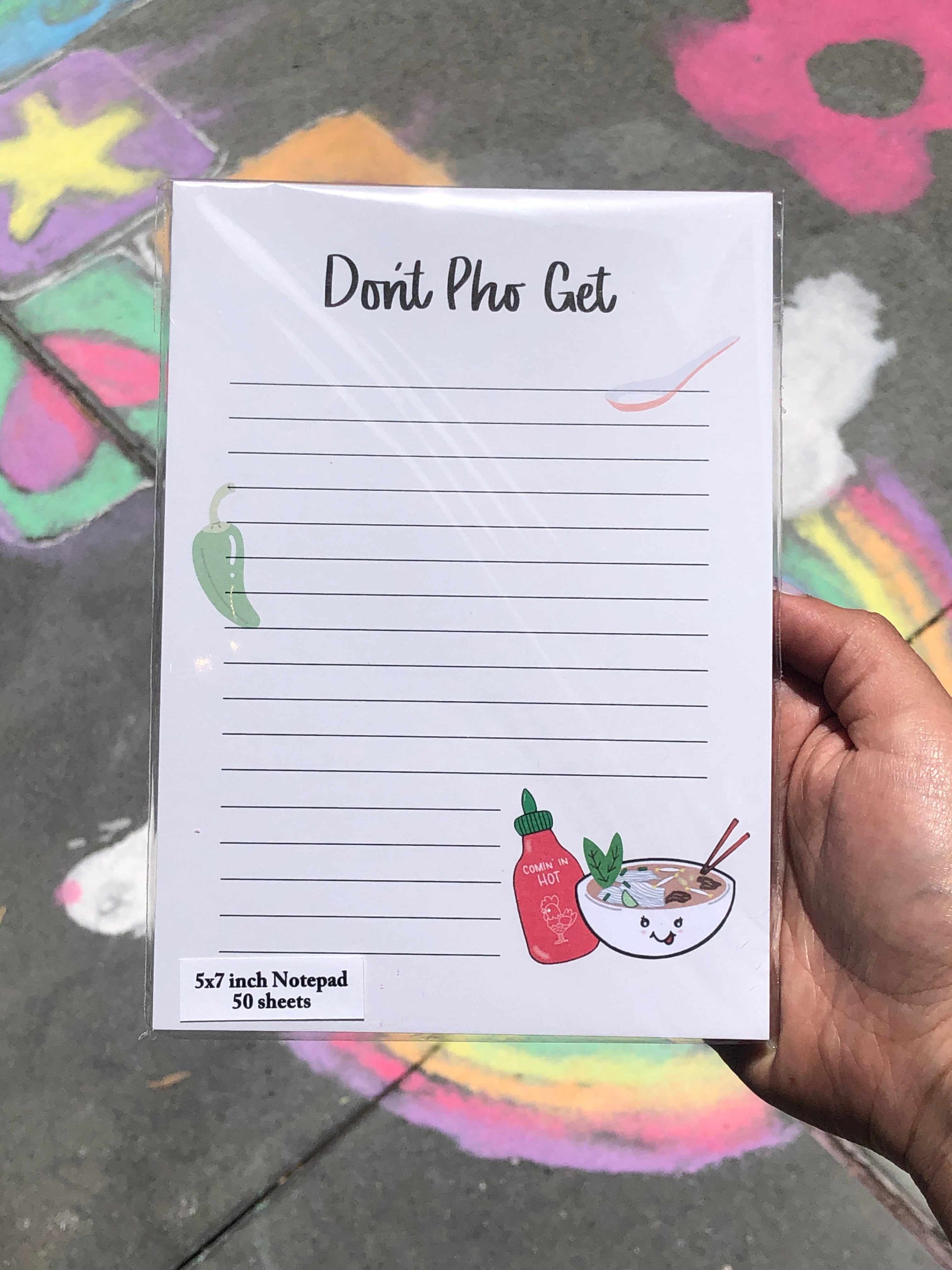 Don't Pho Get Note Pads