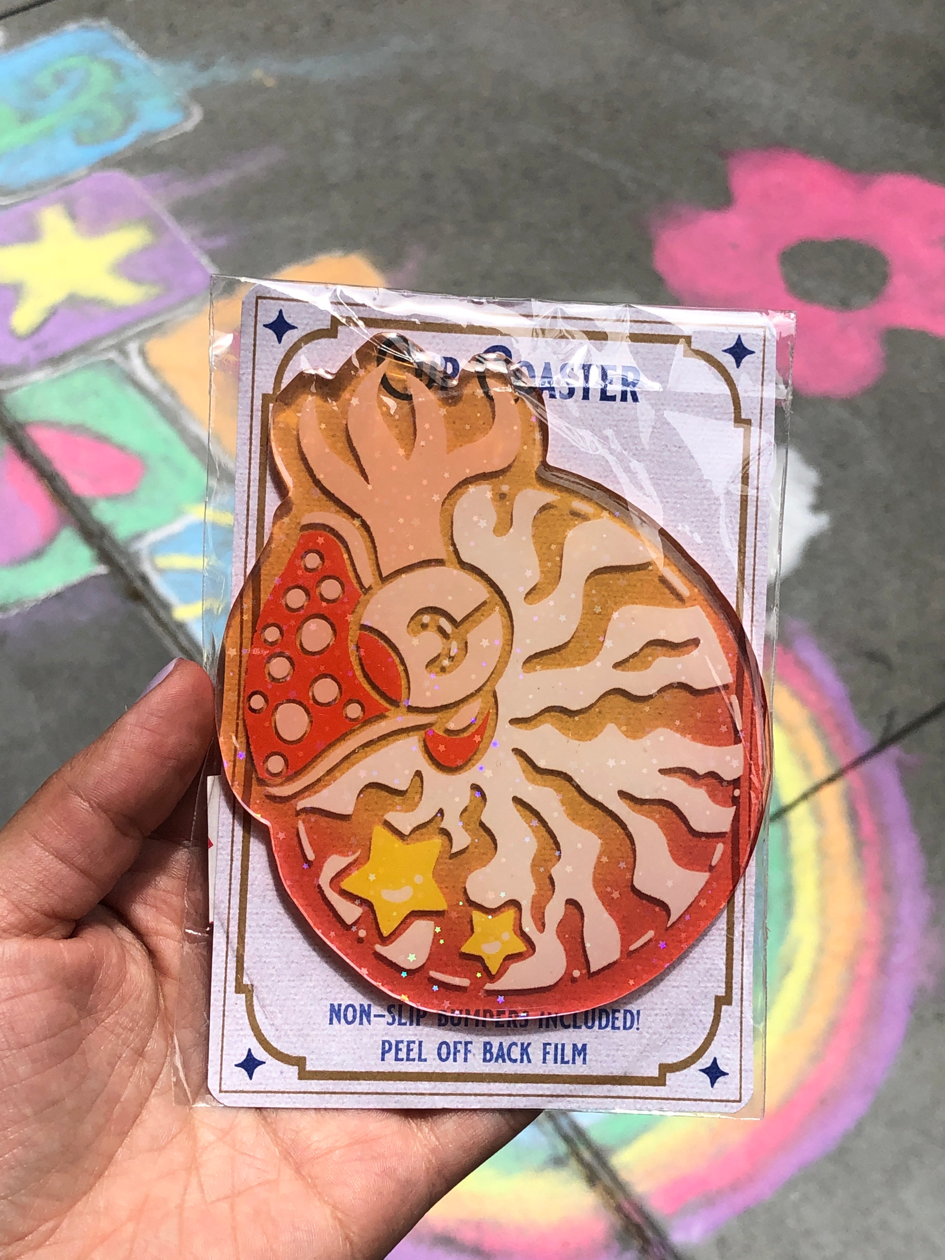 Nautilus Acrylic Coaster