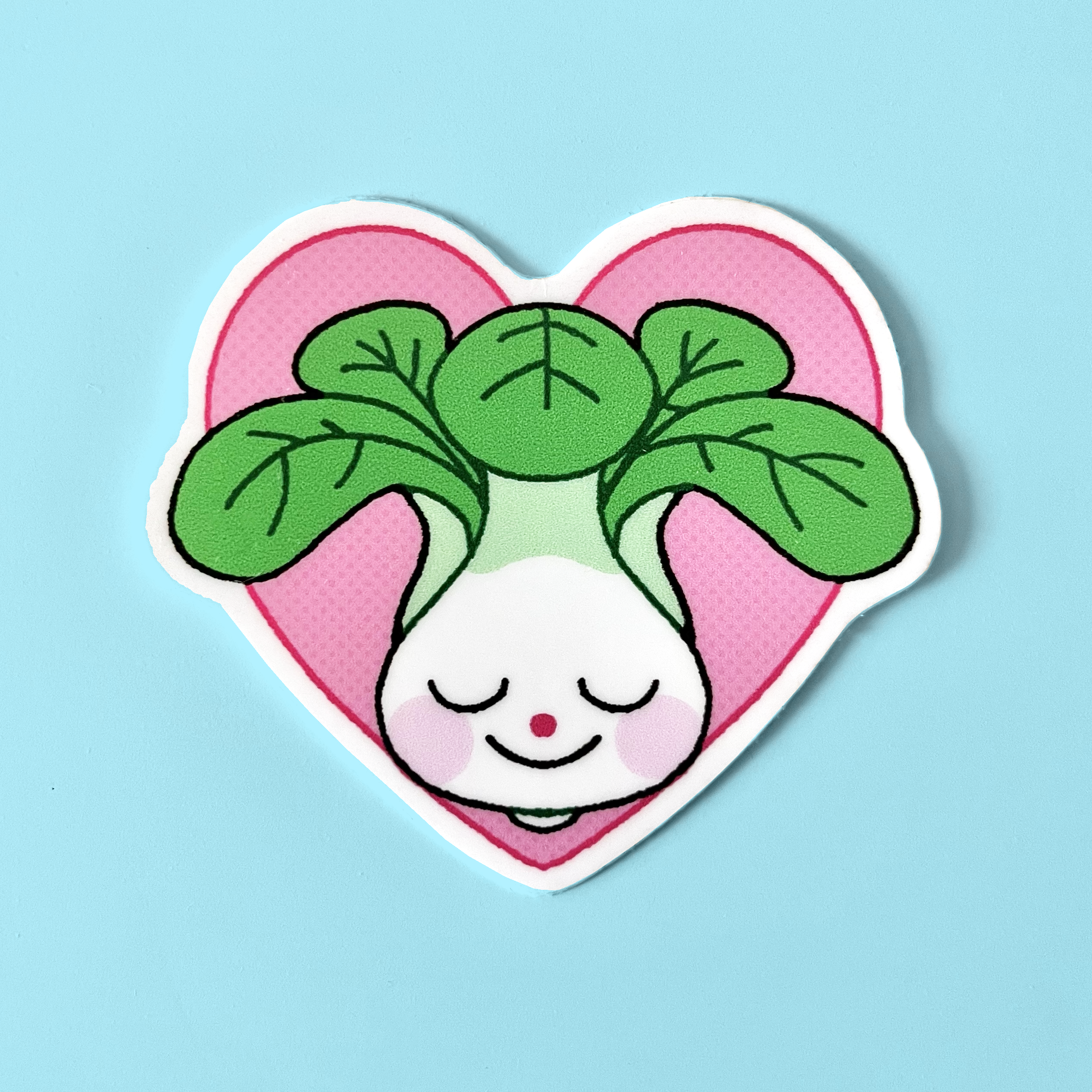 I Love Bokchoy - Matte Vinyl Sticker