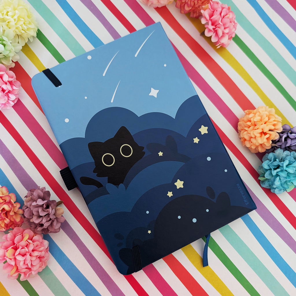 A5 Starry Cats Notebook