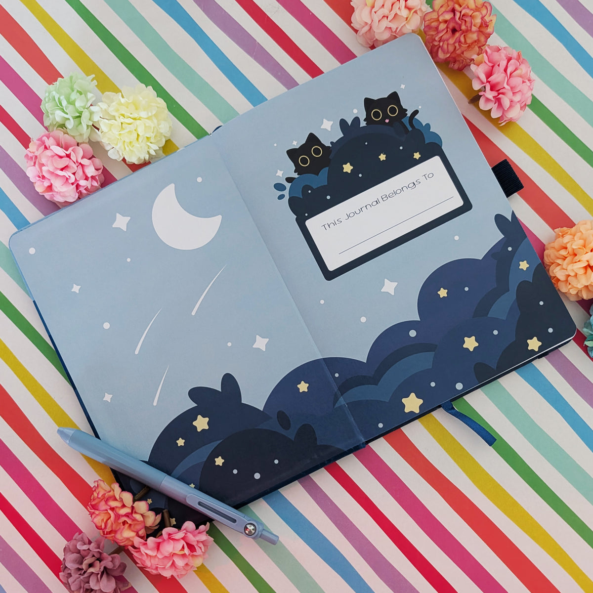 A5 Starry Cats Notebook