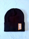 Black Tin Tin Transfer Beanie