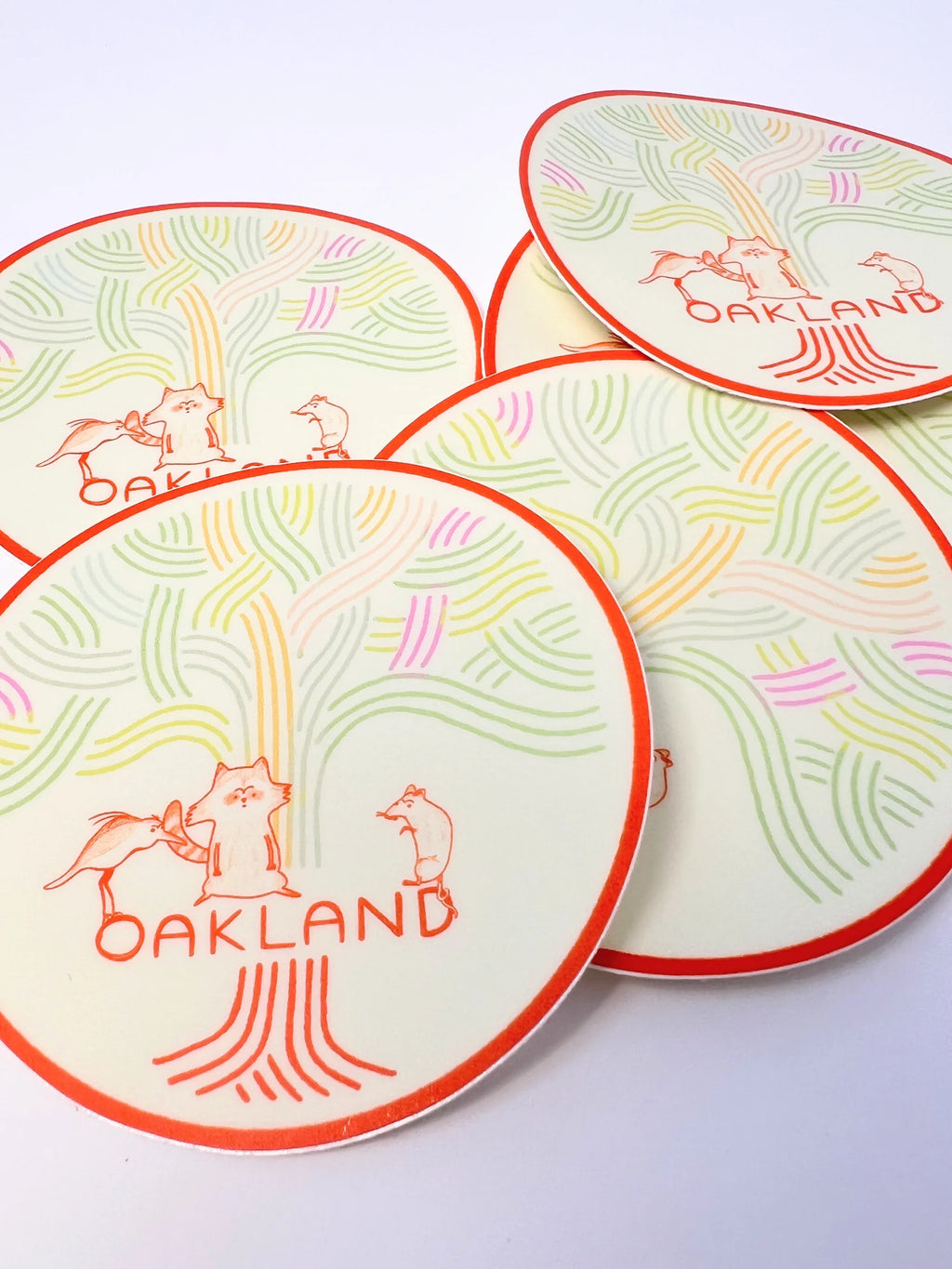 Oakland Critters Sticker