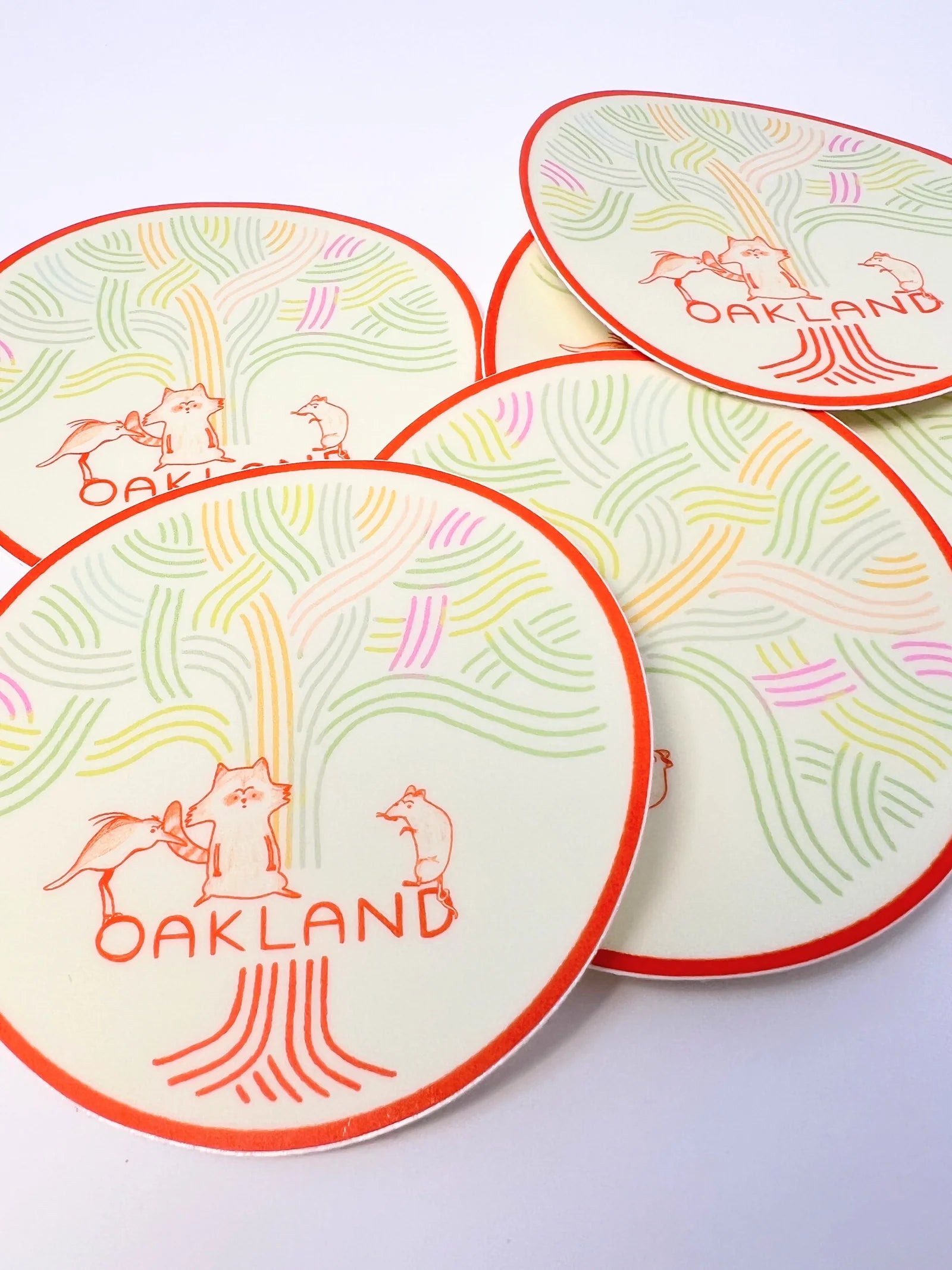 Oakland Critters Sticker
