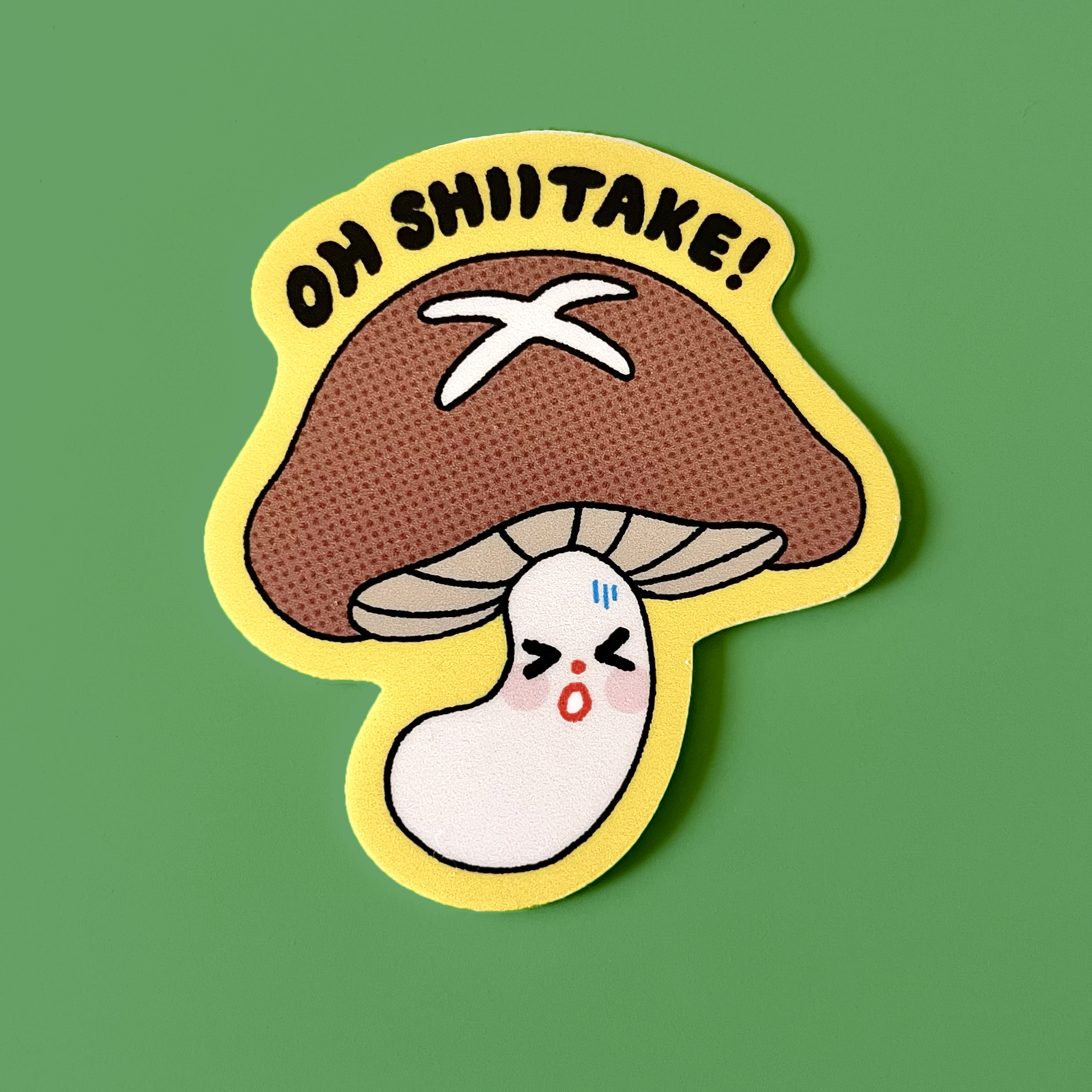 Oh Shiitake! - Matte Vinyl Sticker