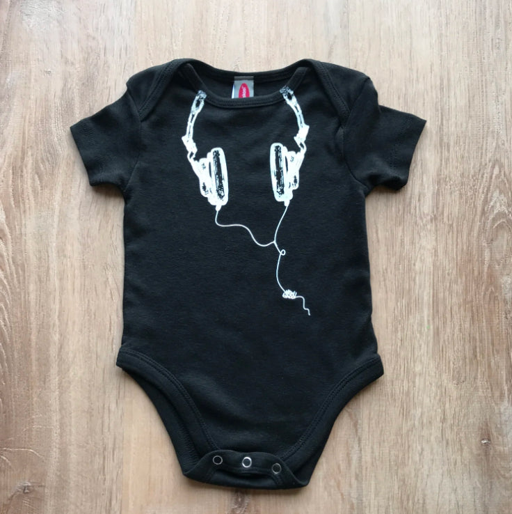 Onesie Black Headphone