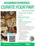 An Earring Experience: Curate Your Pair - Friday, Oct 9, 2026