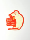 Rat Sticker