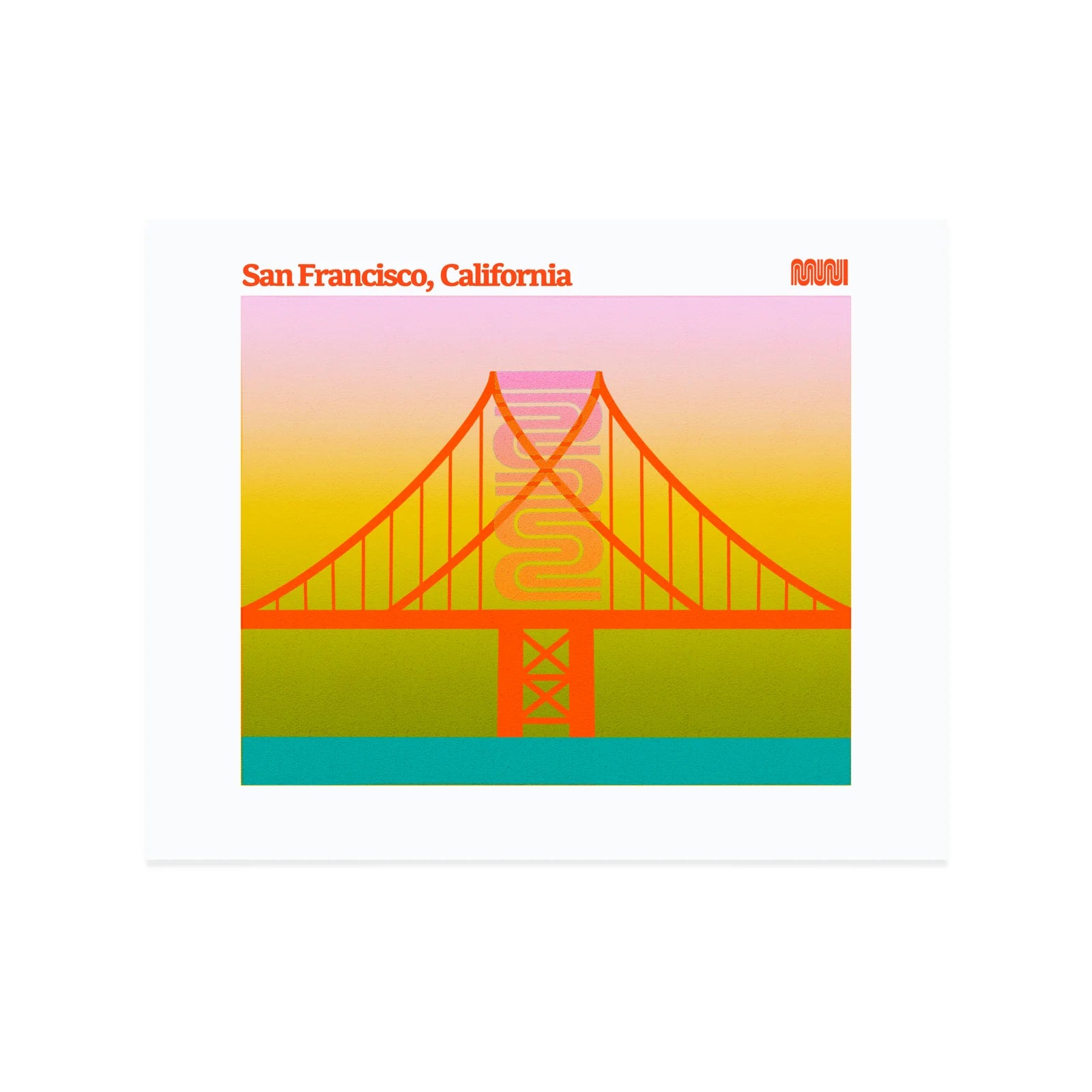 Postcard - Golden Gate Bridge