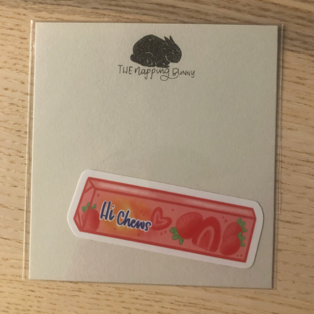 Hi Chews Sticker