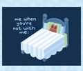 Bunny Bed Card