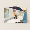 BART Night Encounters - 5x7 Print