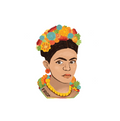 Frida 8"x8" Art Print