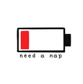 Need A Nap 8"x8" Art Print