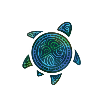 Turtle 8"x8" Art Print