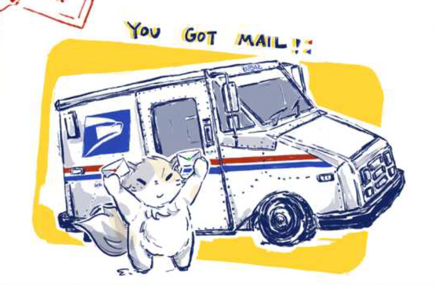 You've Got Mail Postcard