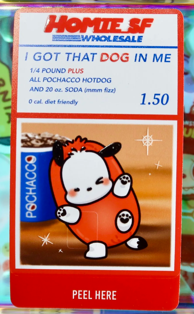 "I Got That Dog" Pochacco Credit Card Decal