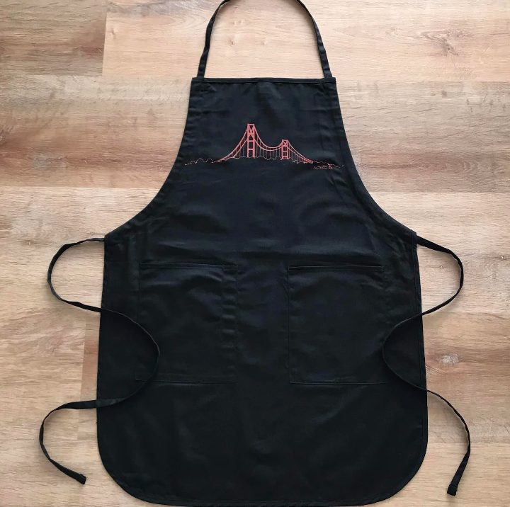 Black Golden Gate Bridge Apron