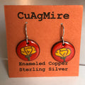 Small Poppy Earrings