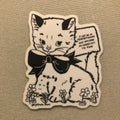 Vintage Cat Sticker