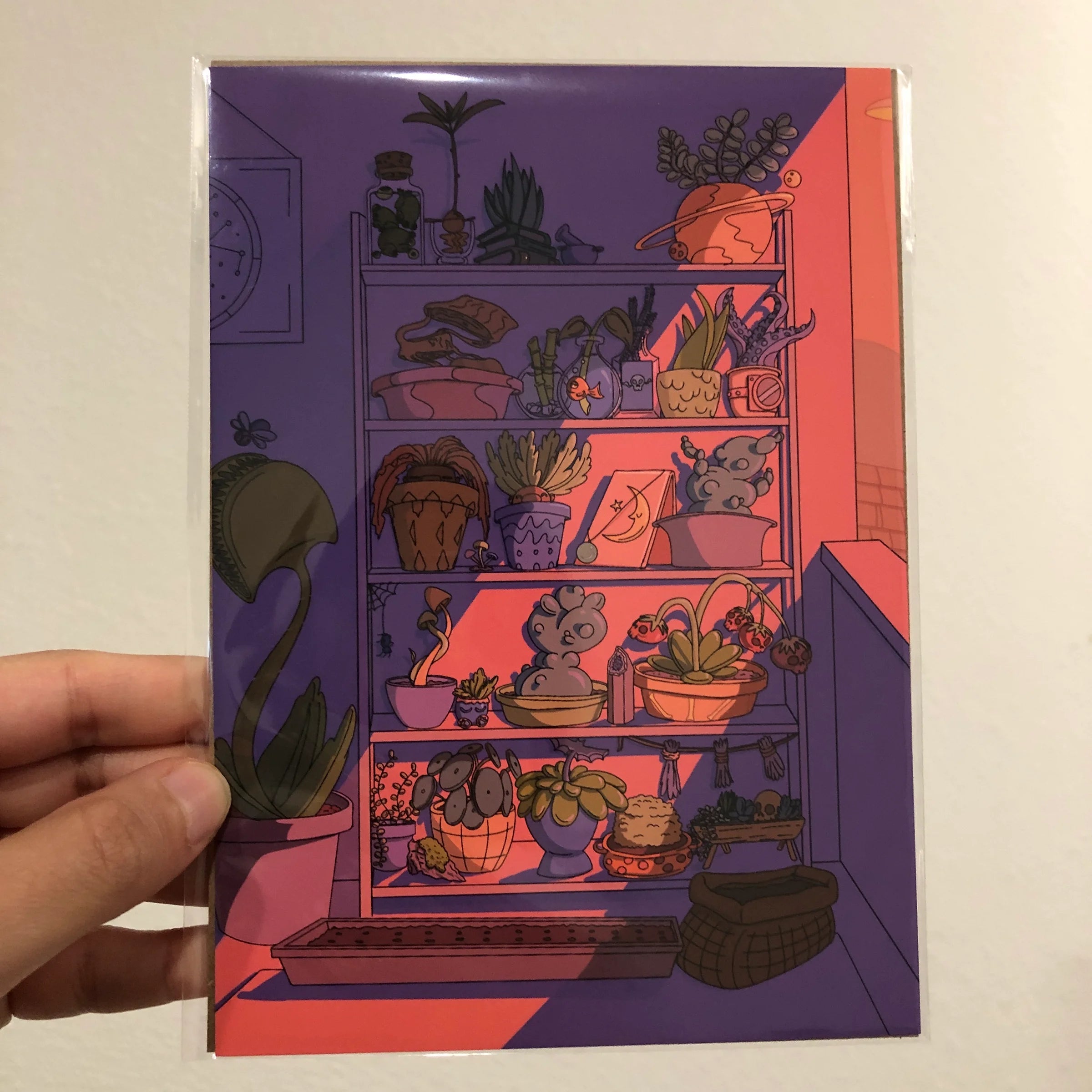 Witch's Patio 5x7