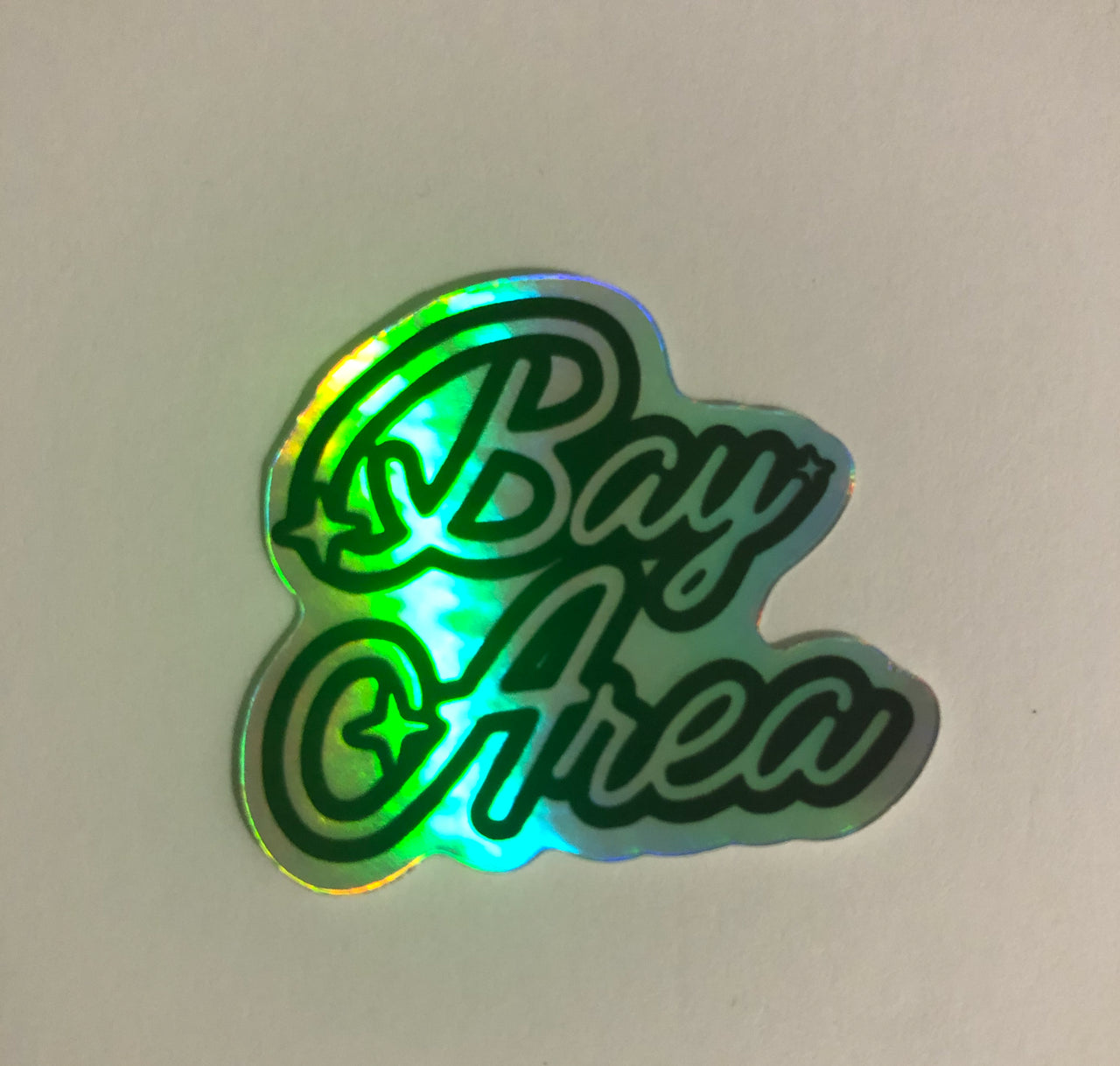 Bay Area Mini Holographic Sticker