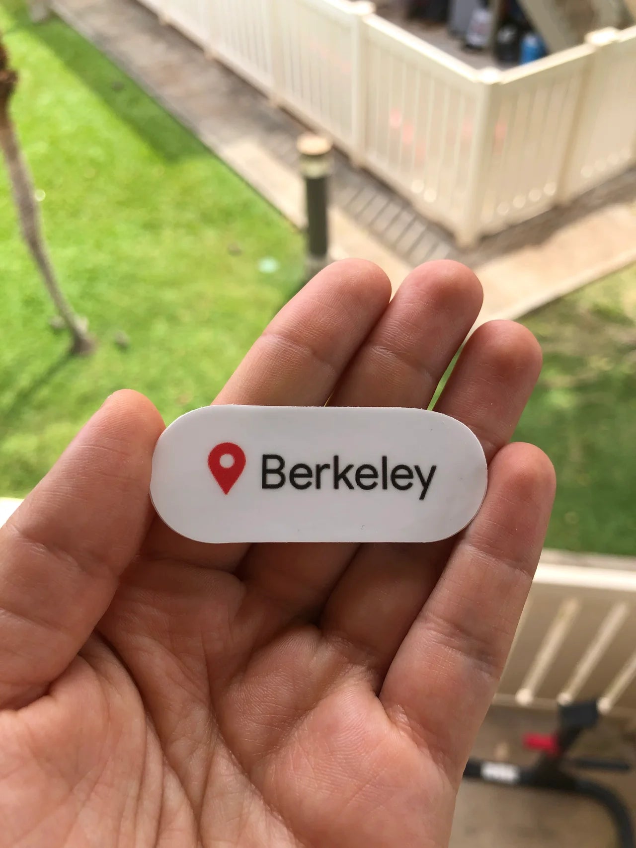 Berkeley Mini Location Sticker