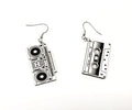 Boombox & Tape Dangle Earrings