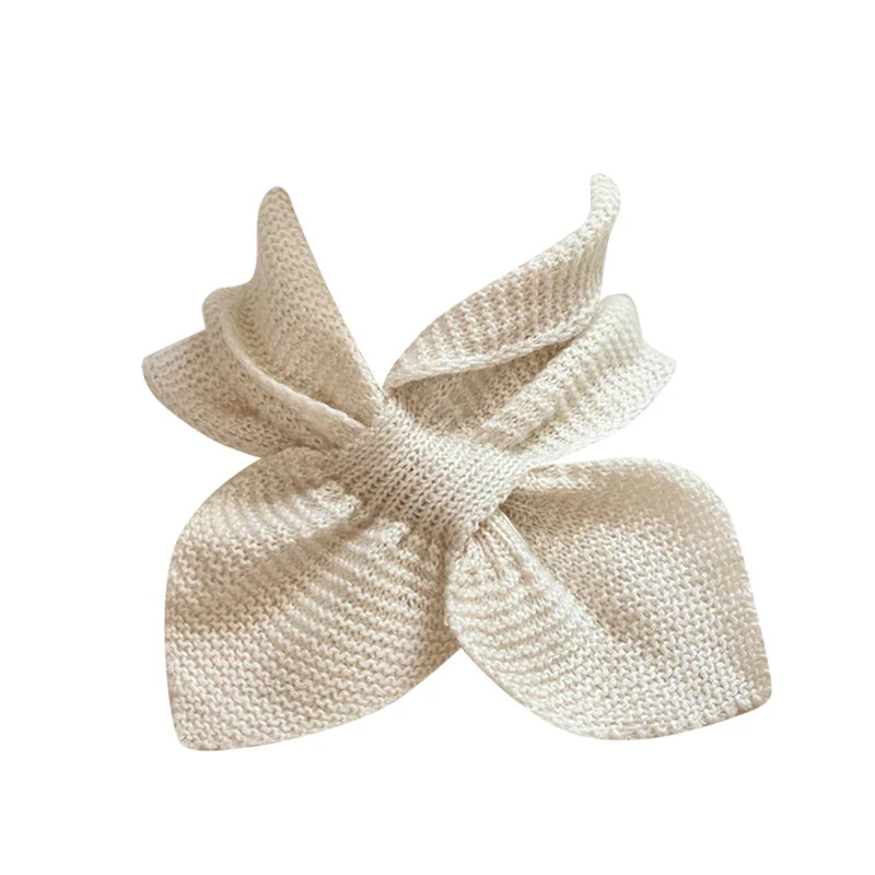 Cashmere head/neck wrap - white
