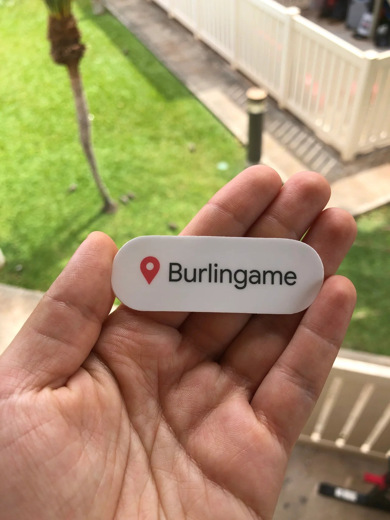 Burlingame Location Tag