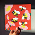 Cute Bees 8x8