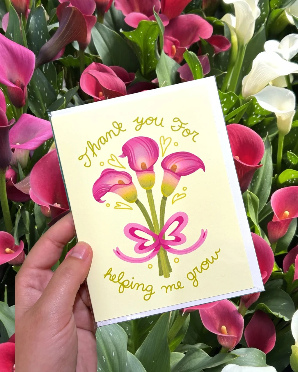Calla Lily Card