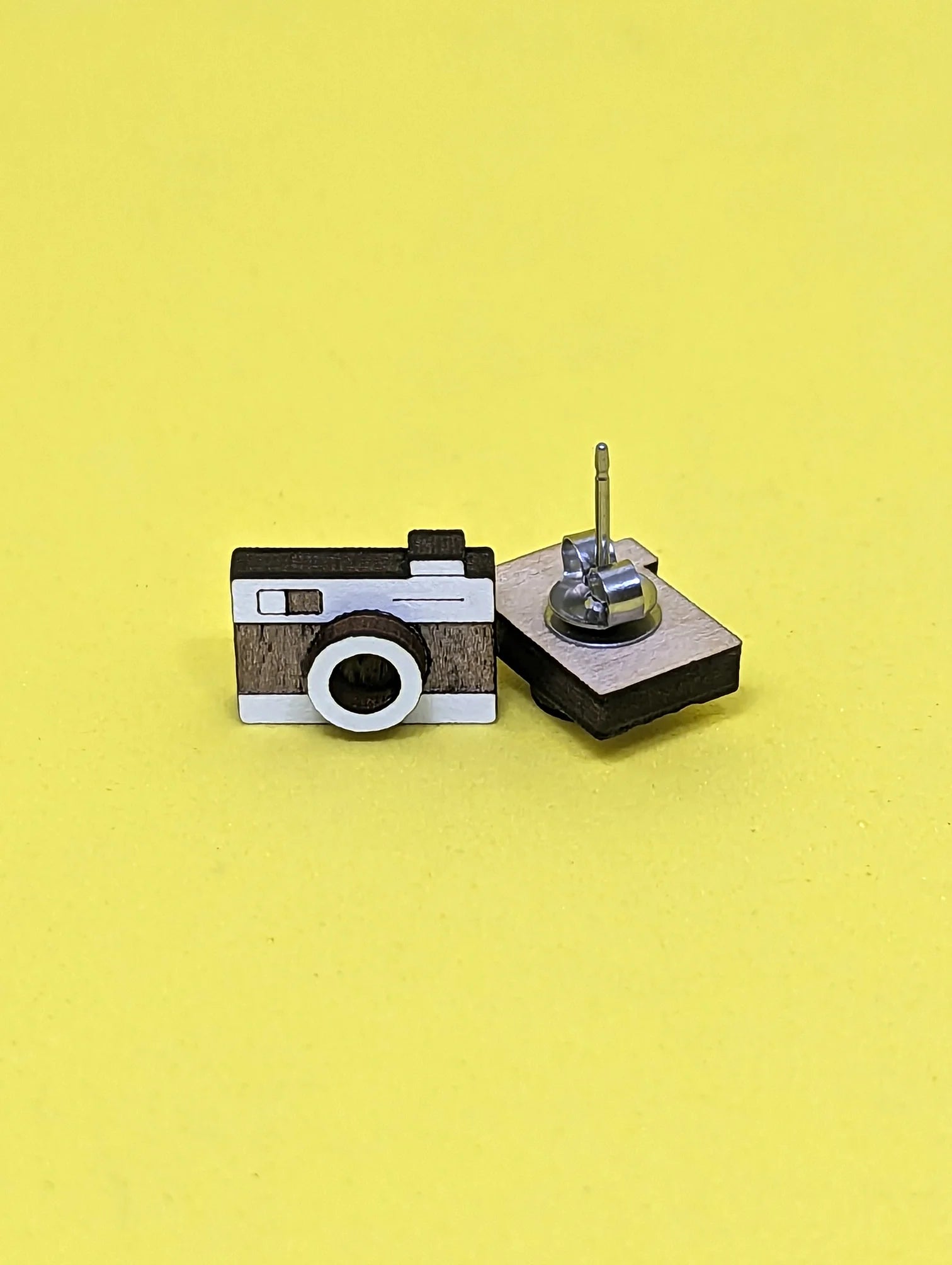 Camera Stud Earrings