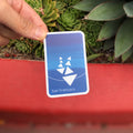 Commuter Card San Francisco Location Sticker