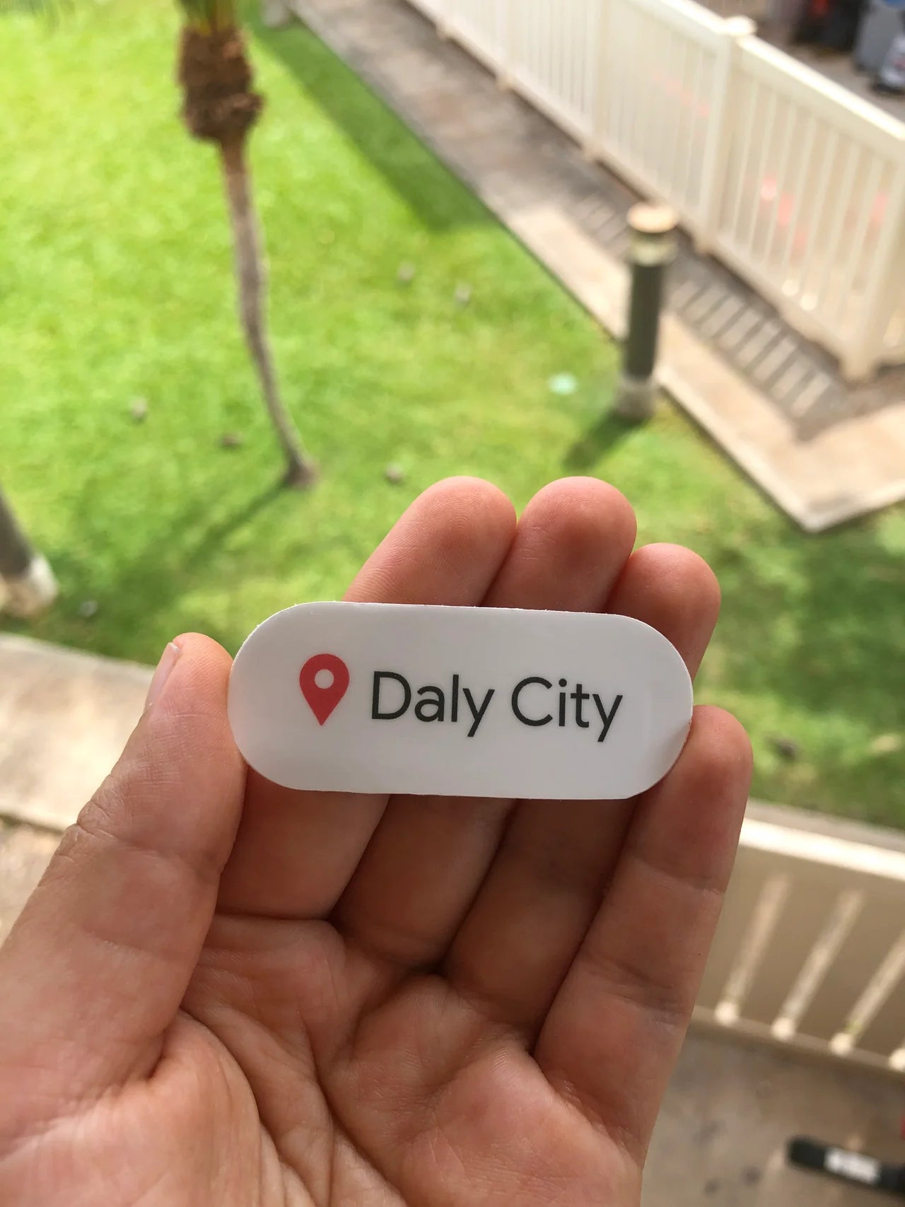 Daly City Mini Location Sticker