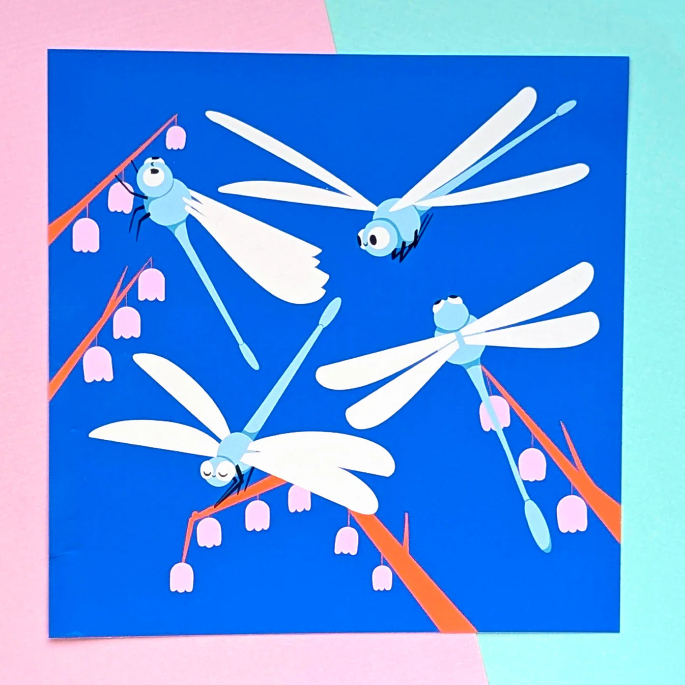Cute Dragonflies 8x8