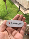 Foster City Mini Location Sticker