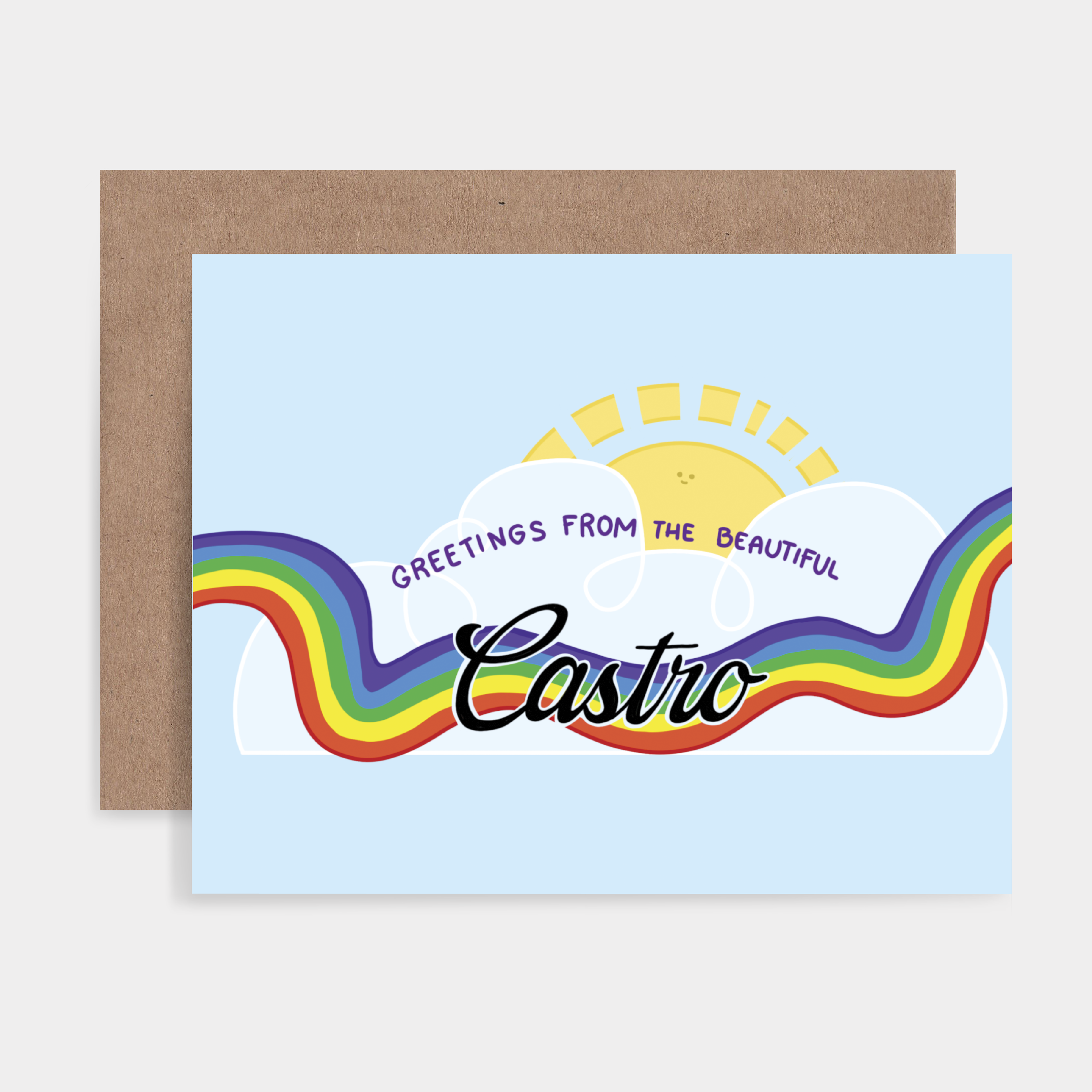 Greetings Castro Card
