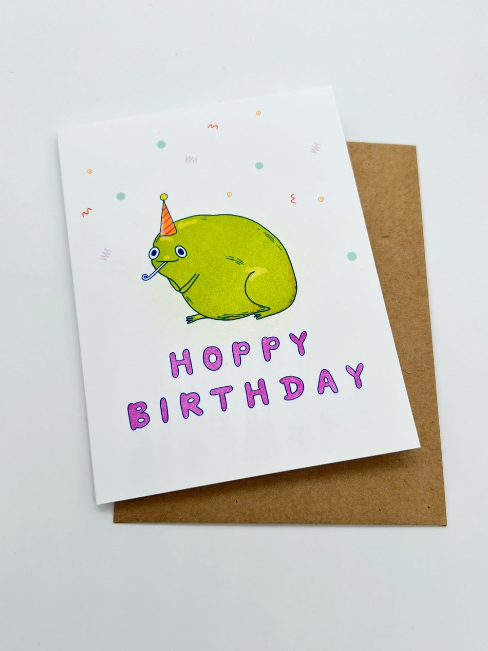Hoppy Birthday Greeting Card