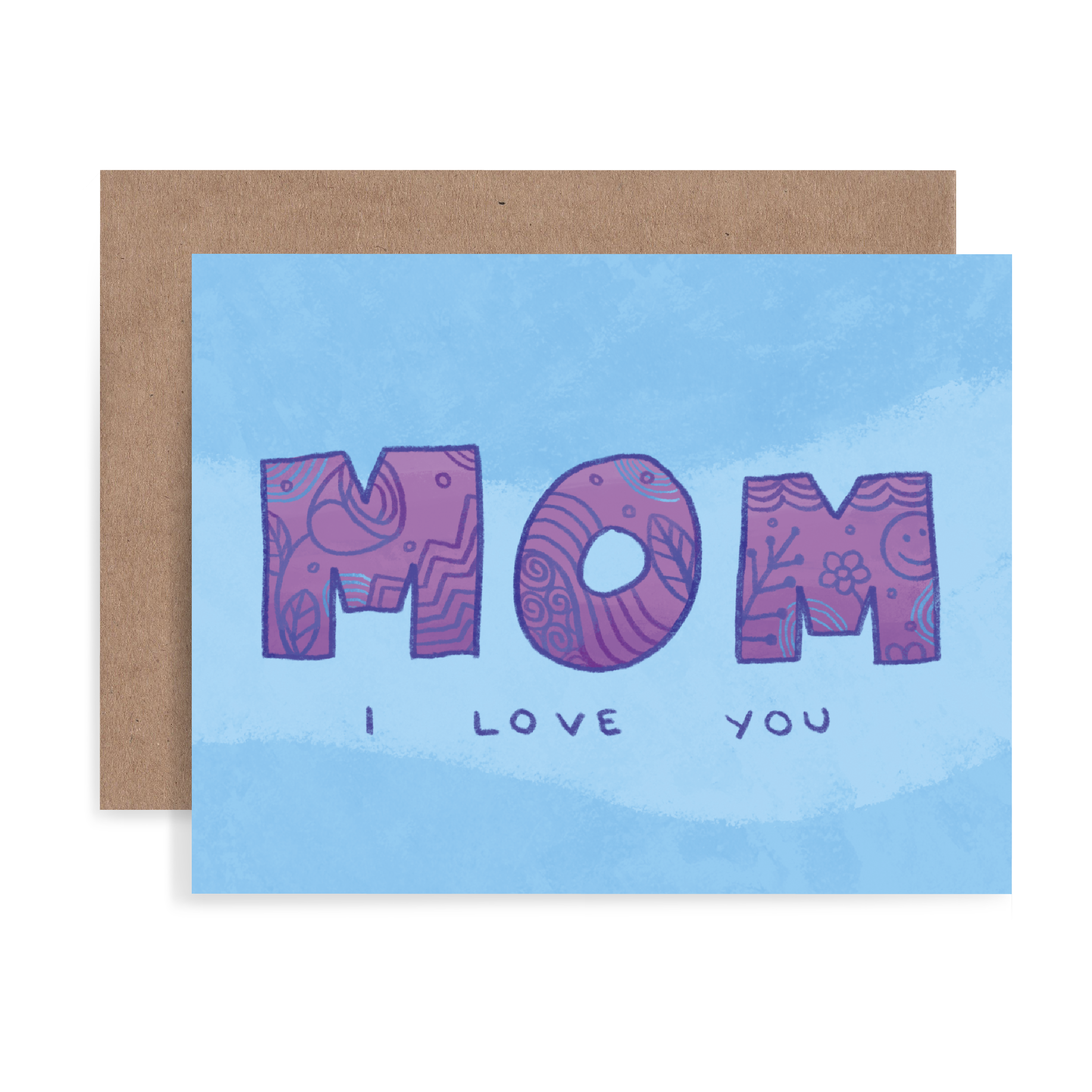 Mom I love you Greeting Card