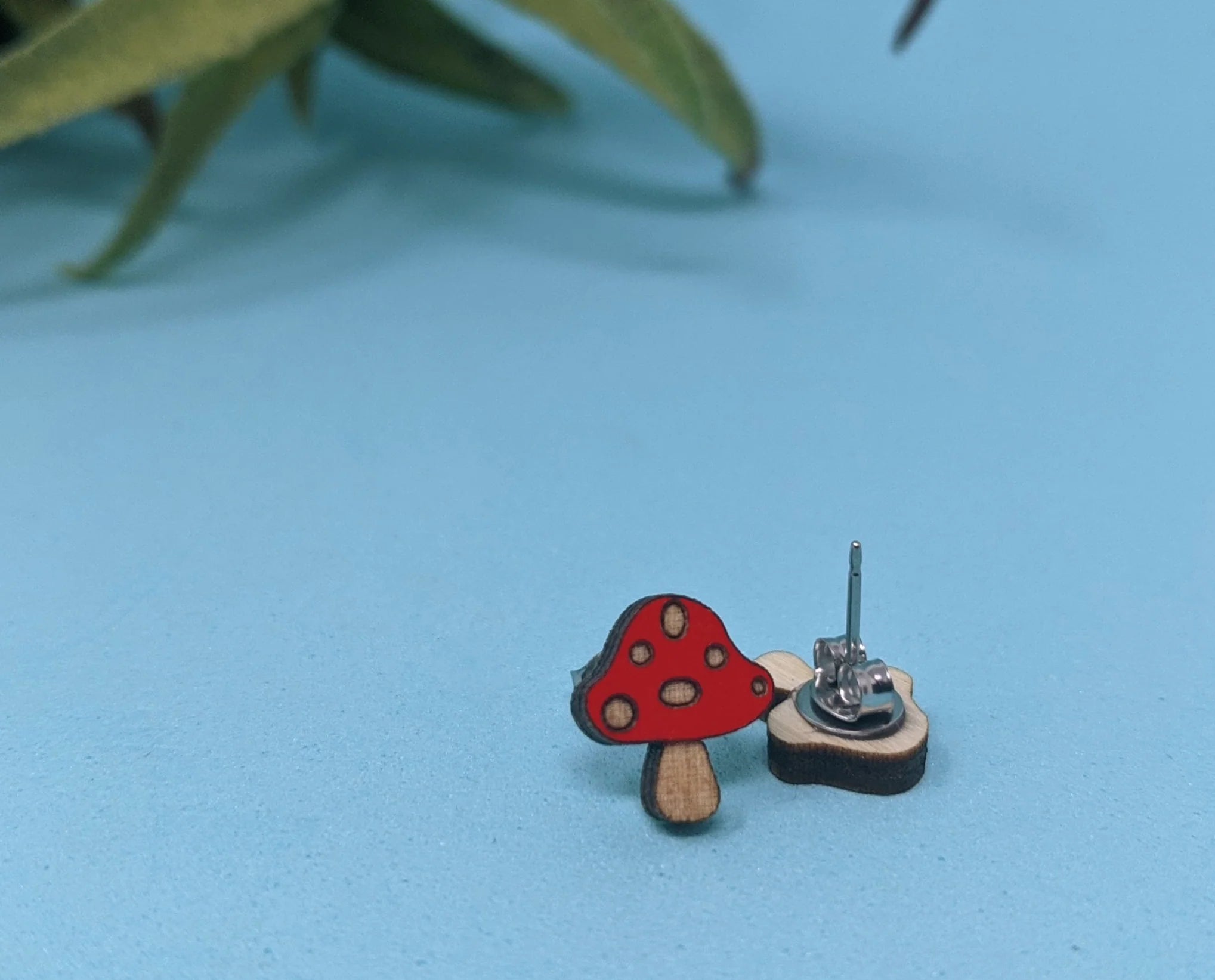 Mushrooms Stud Earrings