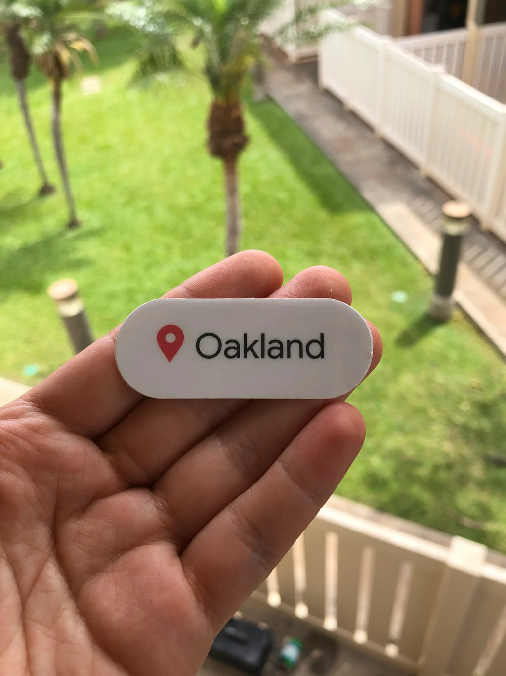 Oakland Mini Location Sticker