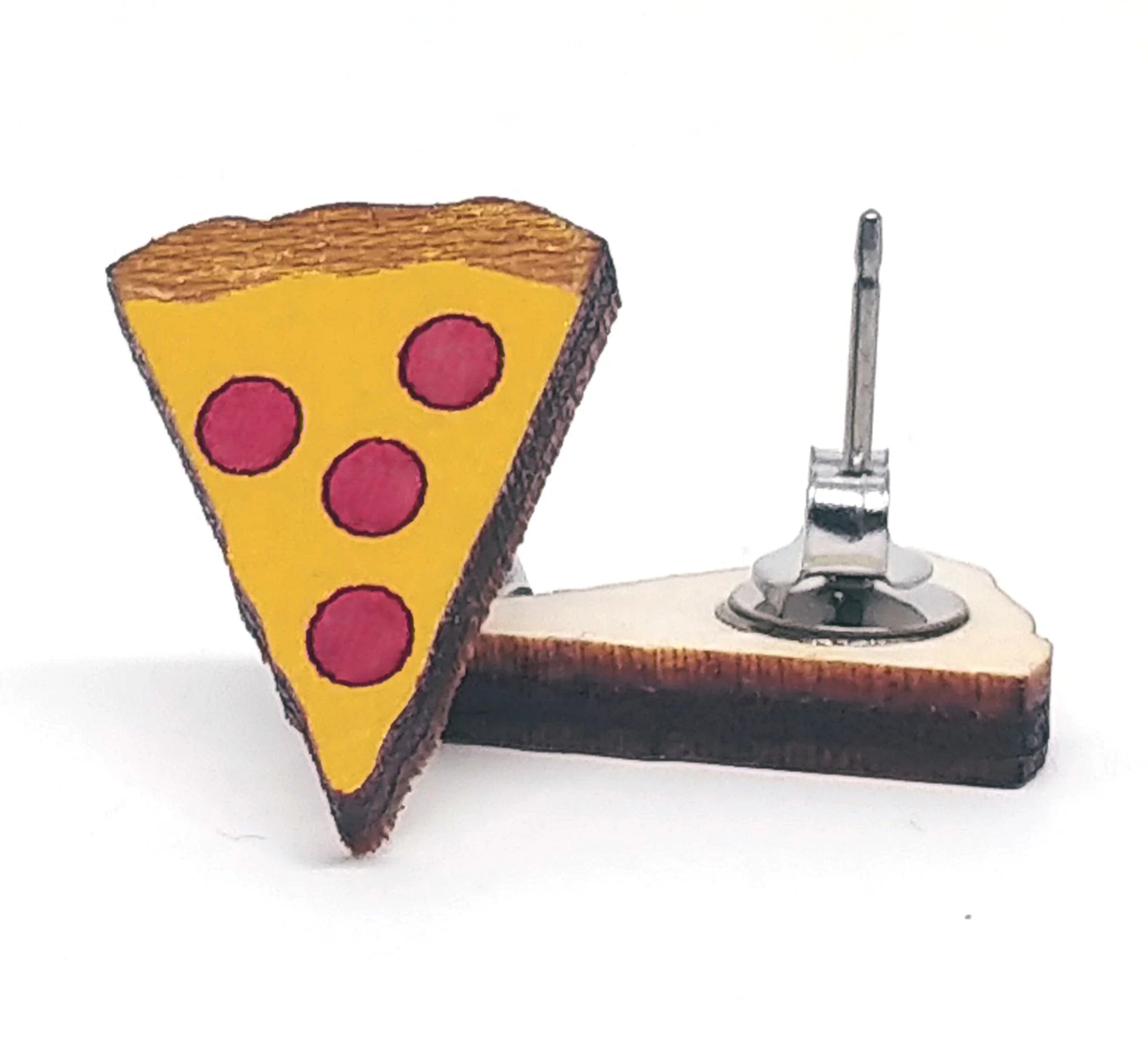 Pizza Stud Earrings