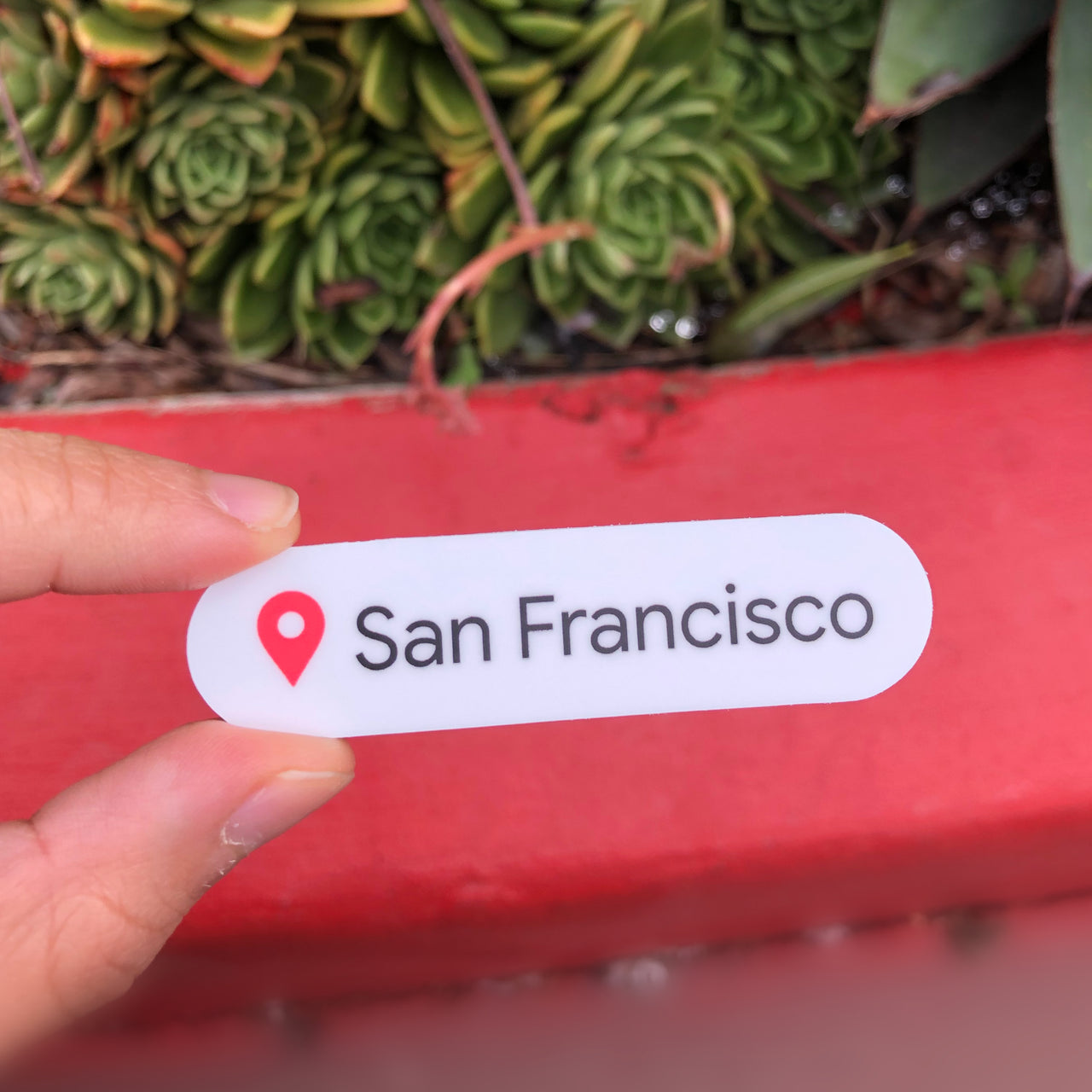 San Francisco Mini Location Sticker