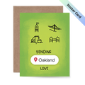 Sending Oakland Love Sticker Card