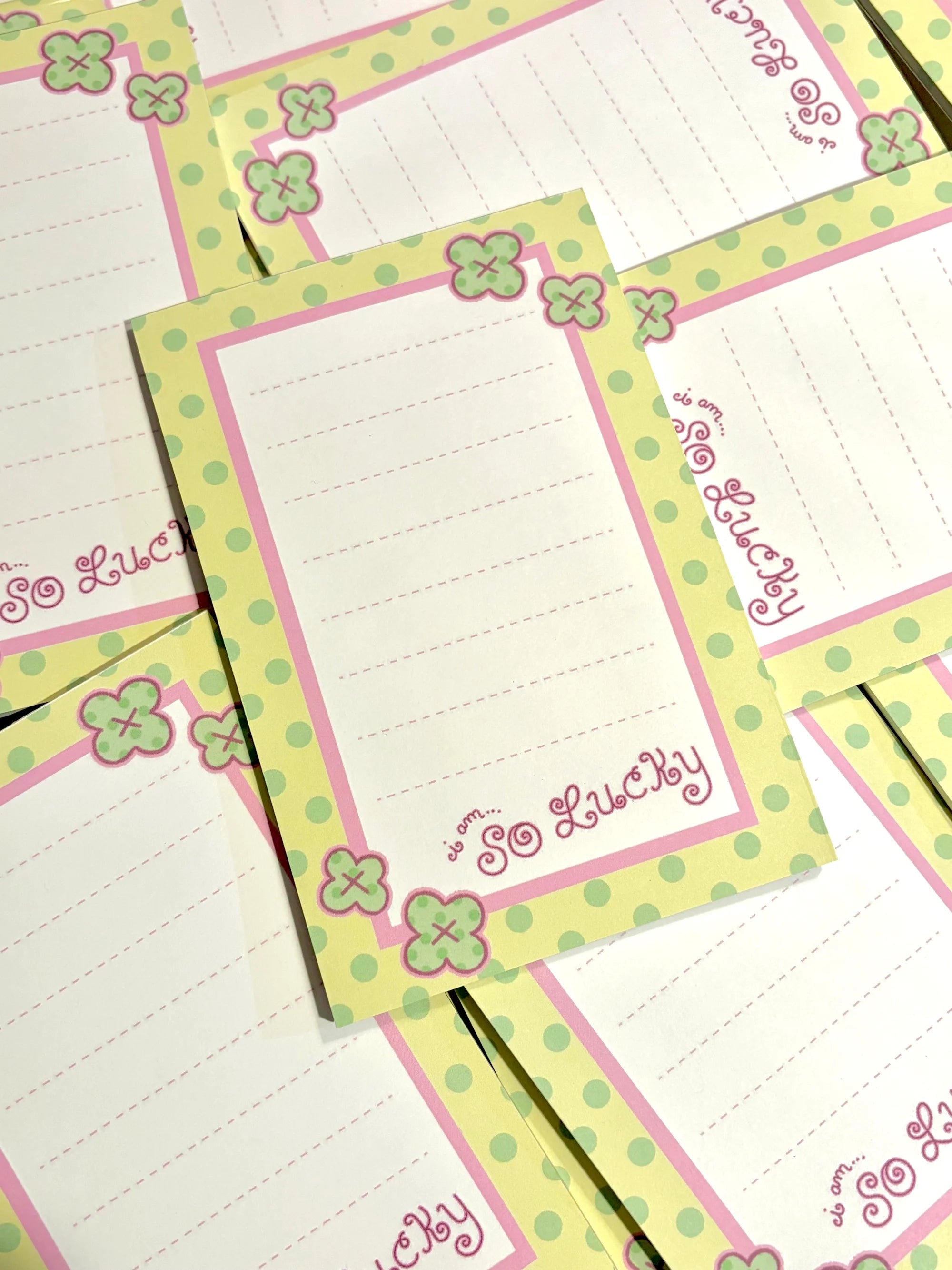 So Lucky Memo Pad