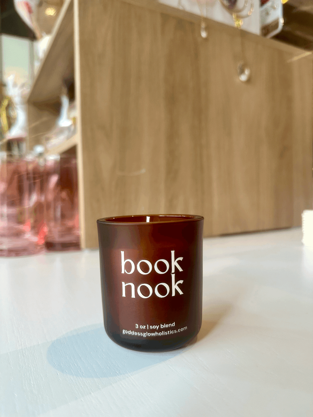 Book Nook Candle